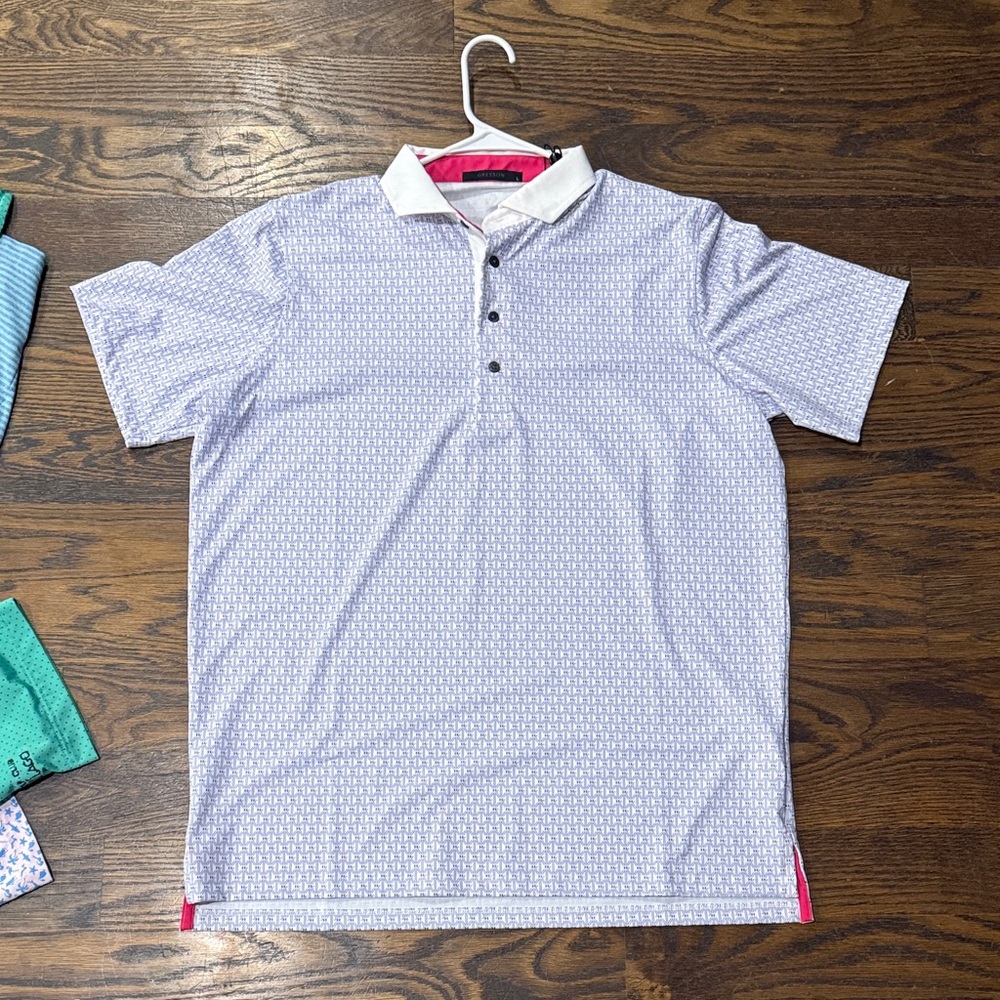 Greyson Golf Polo Monogram New with Tags